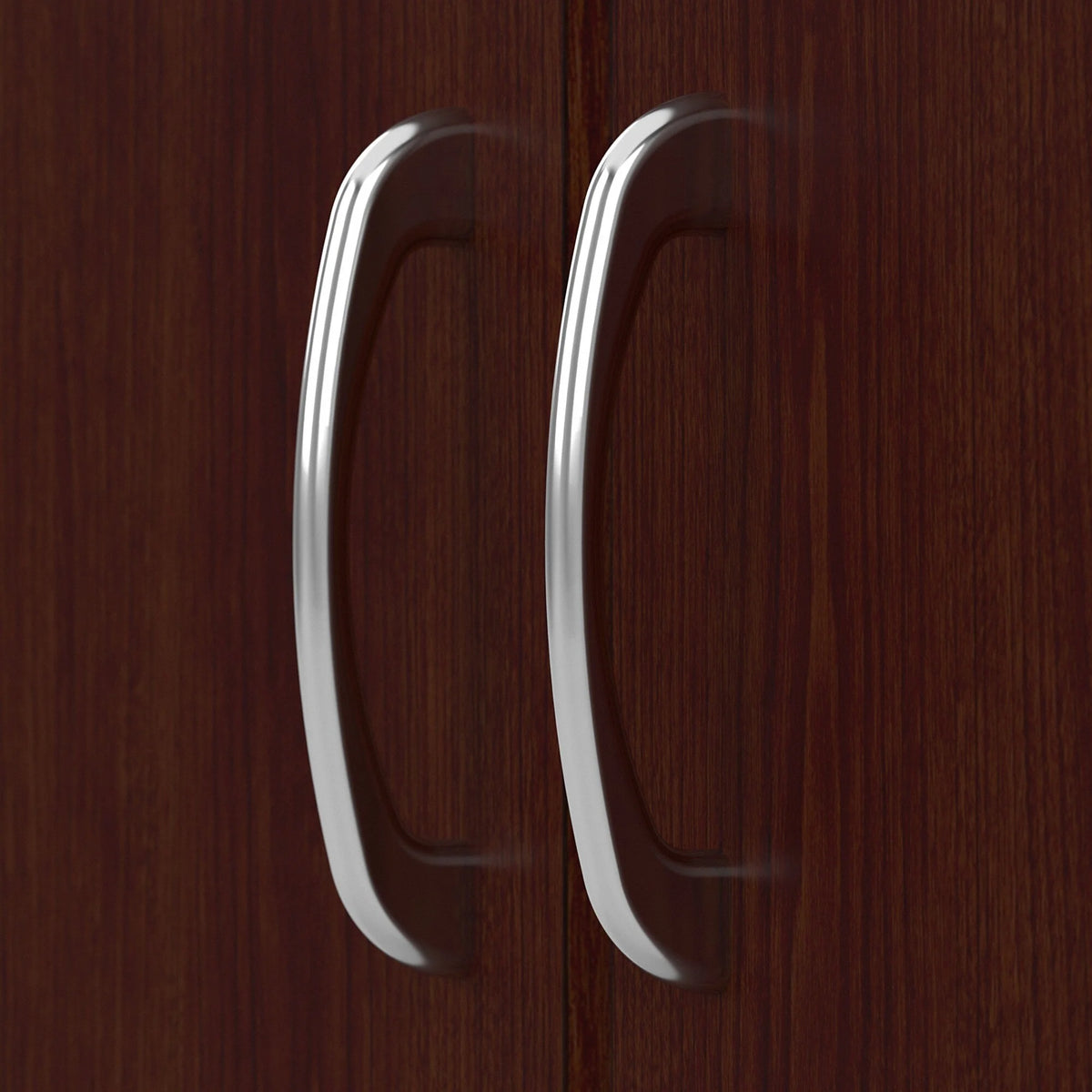 Tall Engineered Wood Bathroom Cabinet Q155