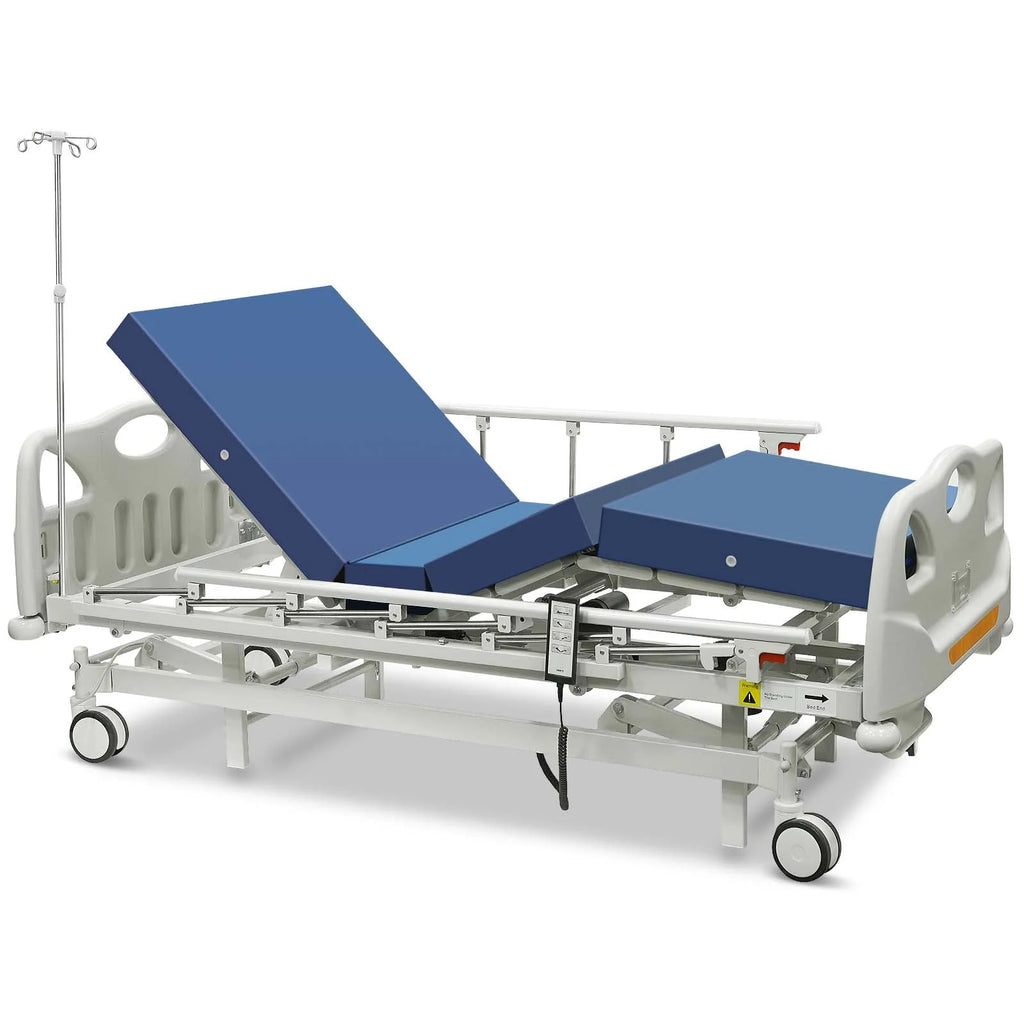 Full Electric Hospital Bed with 4 Function Mattress and Remote Control A142348
