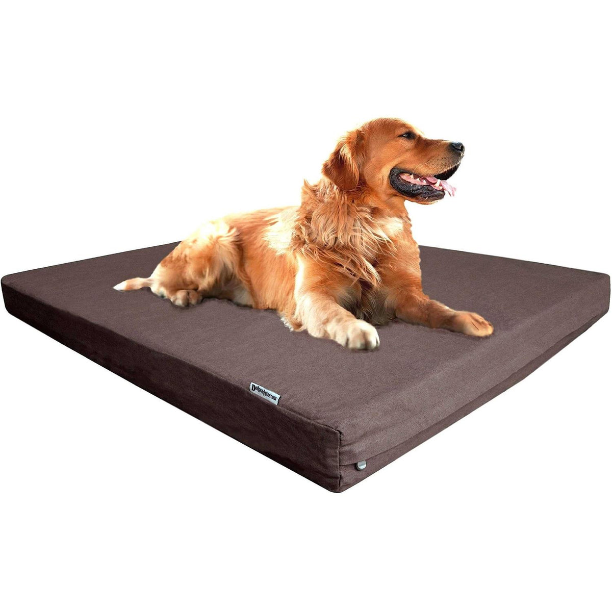 Orthopedic Gel Memory Foam Dog Bed Large with Waterproof Liner Cover N679