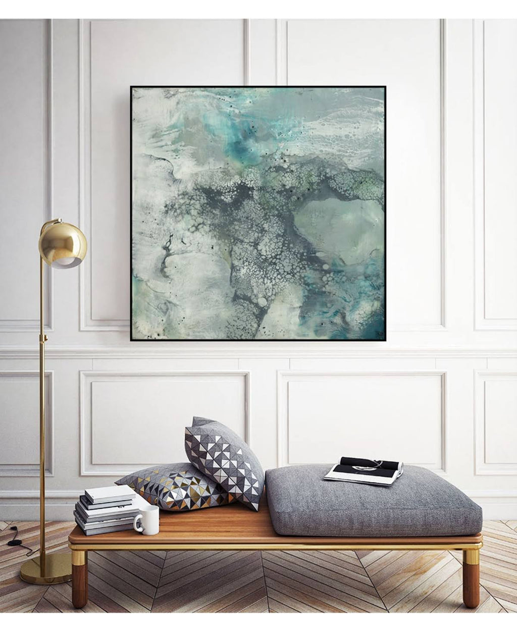 Framed Canvas Art Block K26103