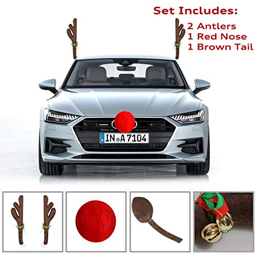 Reindeer Christmas Decoration Car Kit J97906