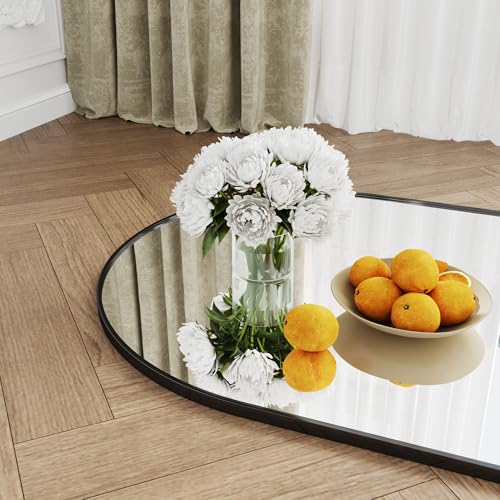 Black Arched Full Length Mirror R806385