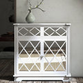 White 3 Drawer Dresser V449