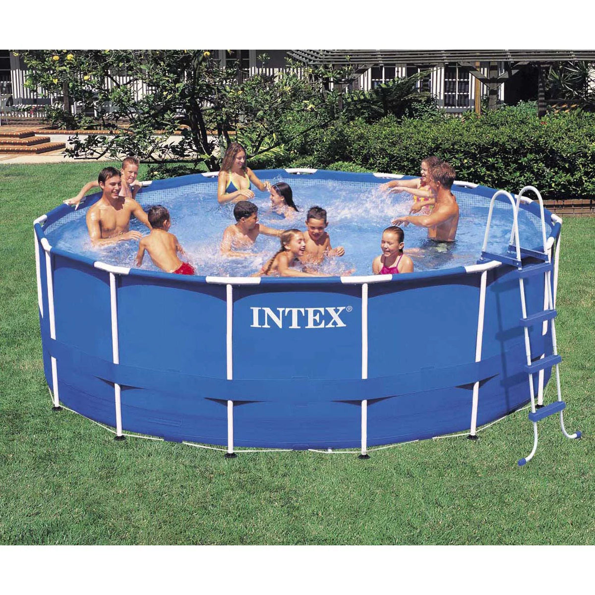 15-Feet by 48-Inch Metal Frame Pool Set Z55301