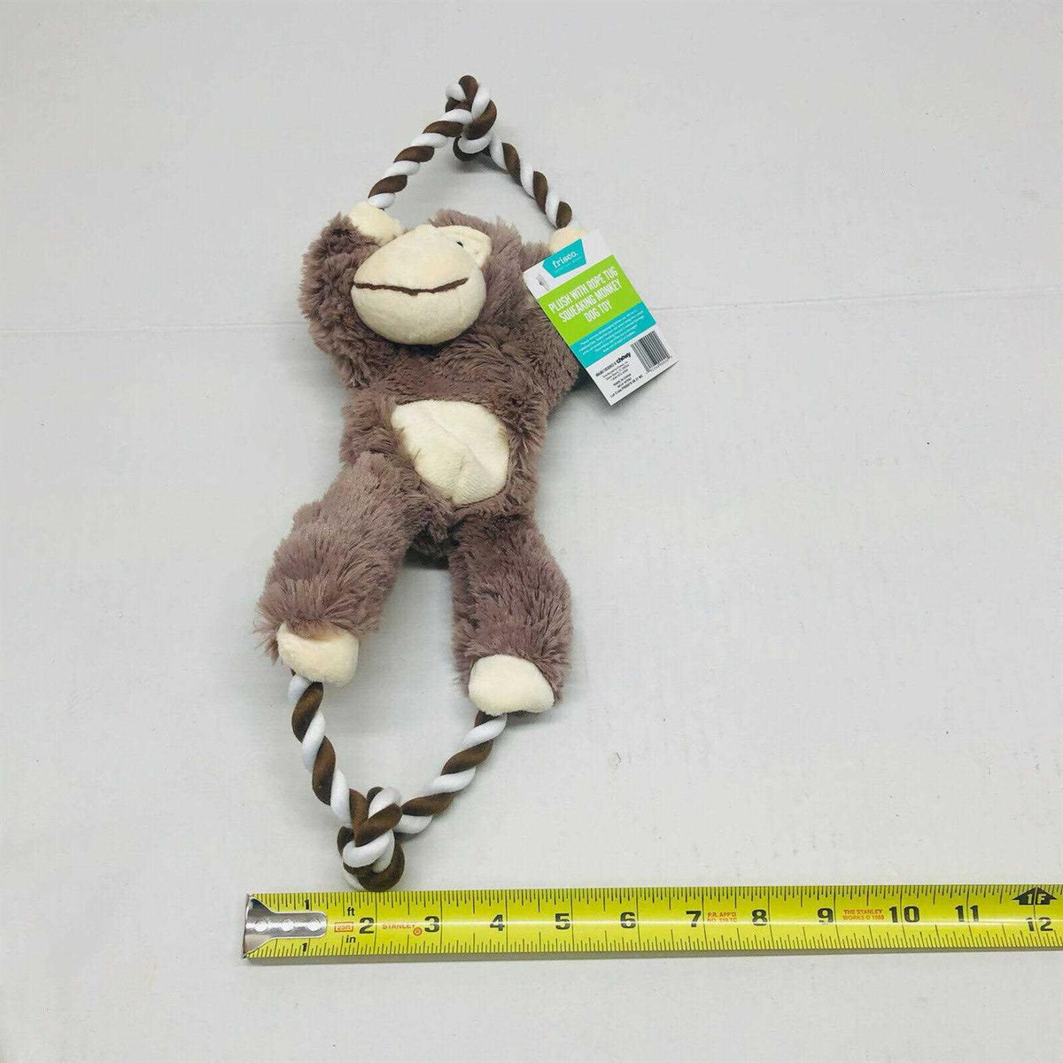 Plush Rope Squeaky Dog Toy B5998