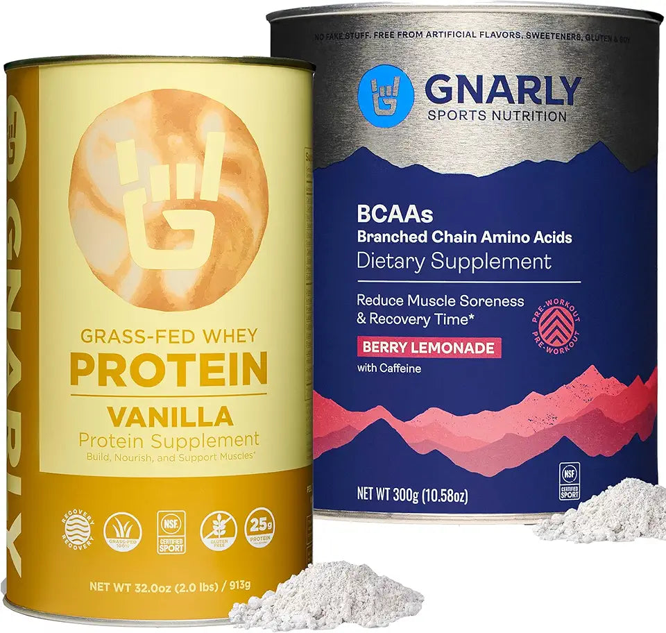 Grass-Fed Whey Protein Supplement Vanilla 32 oz L2605