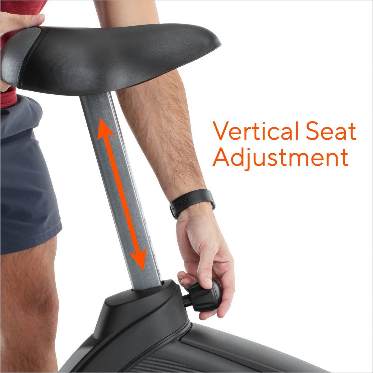 Upright Stationary Exercise Bike Q703688