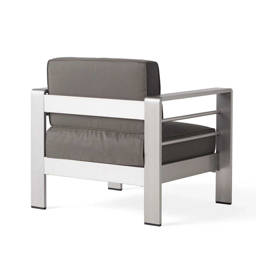7-Seater Aluminum Patio Sofa Set with Coffee Table I85868