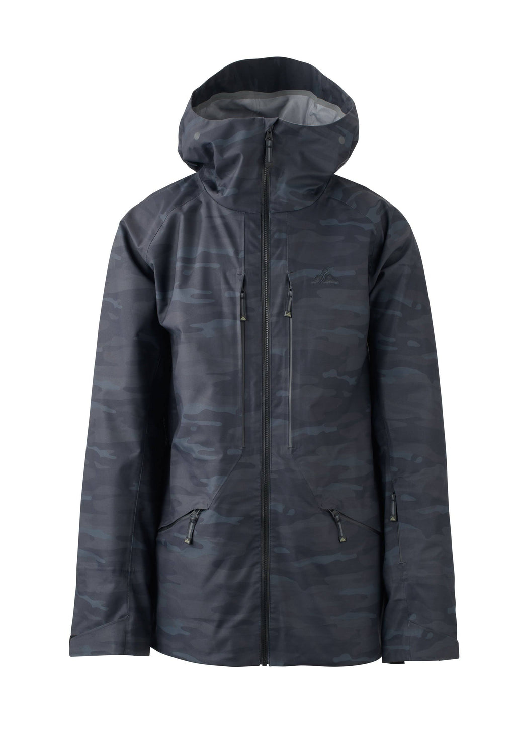 Men's Black Camo Jacket D6147