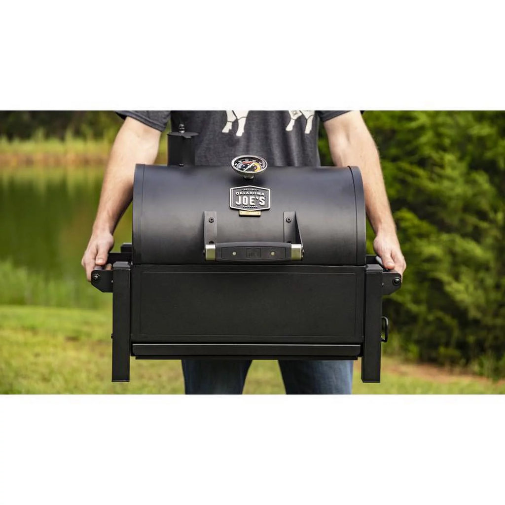 Portable Tabletop Steel Charcoal Grill L9568