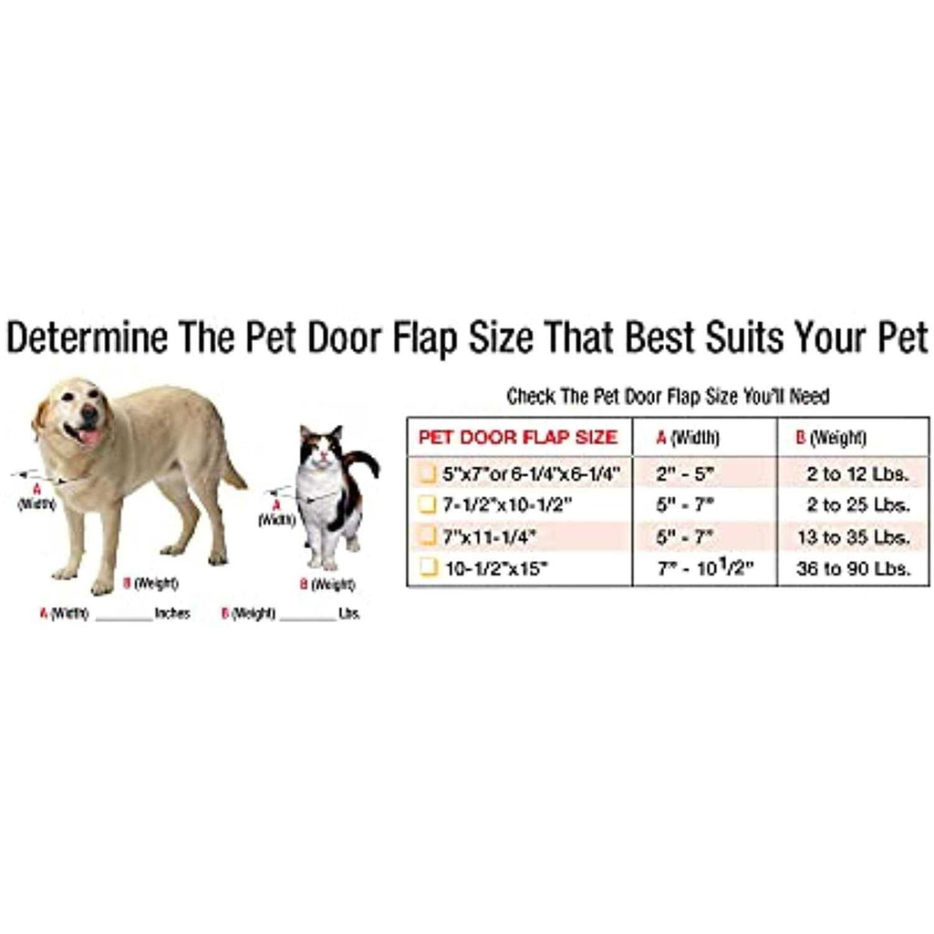 Aluminum Sash Pet Door A398