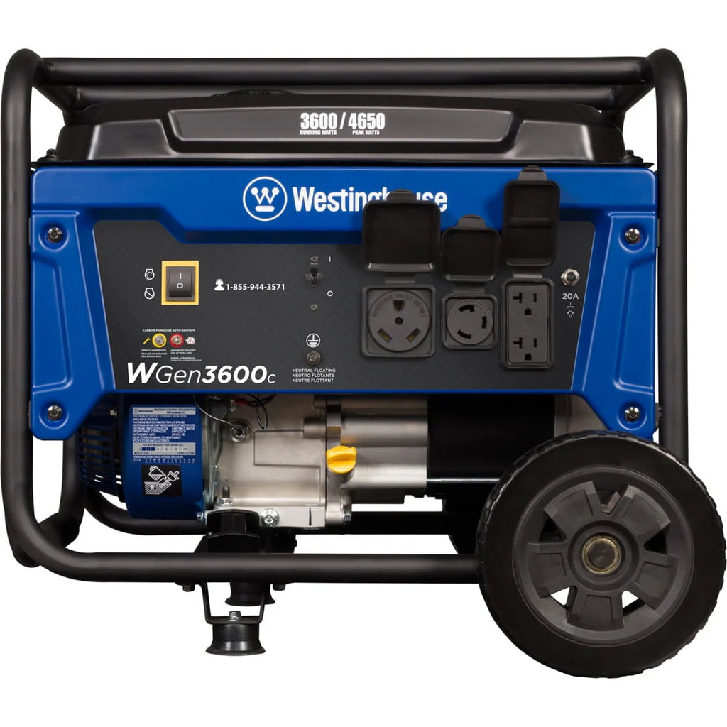 Gas Powered Portable Generator with CO Sensor F135