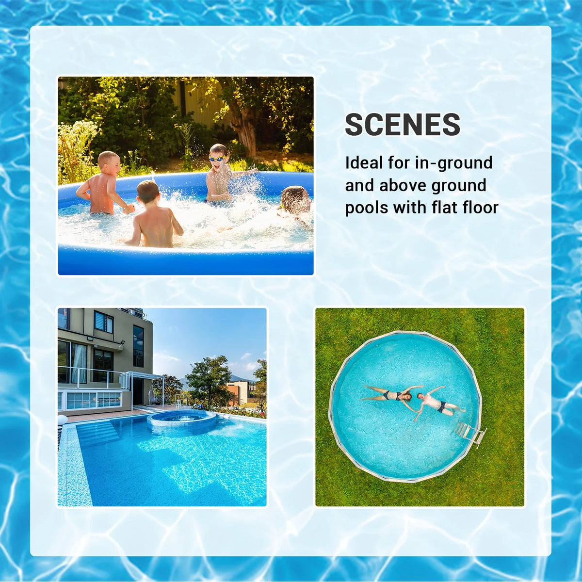 Cordless Automatic Robotic Pool Cleaner L78305