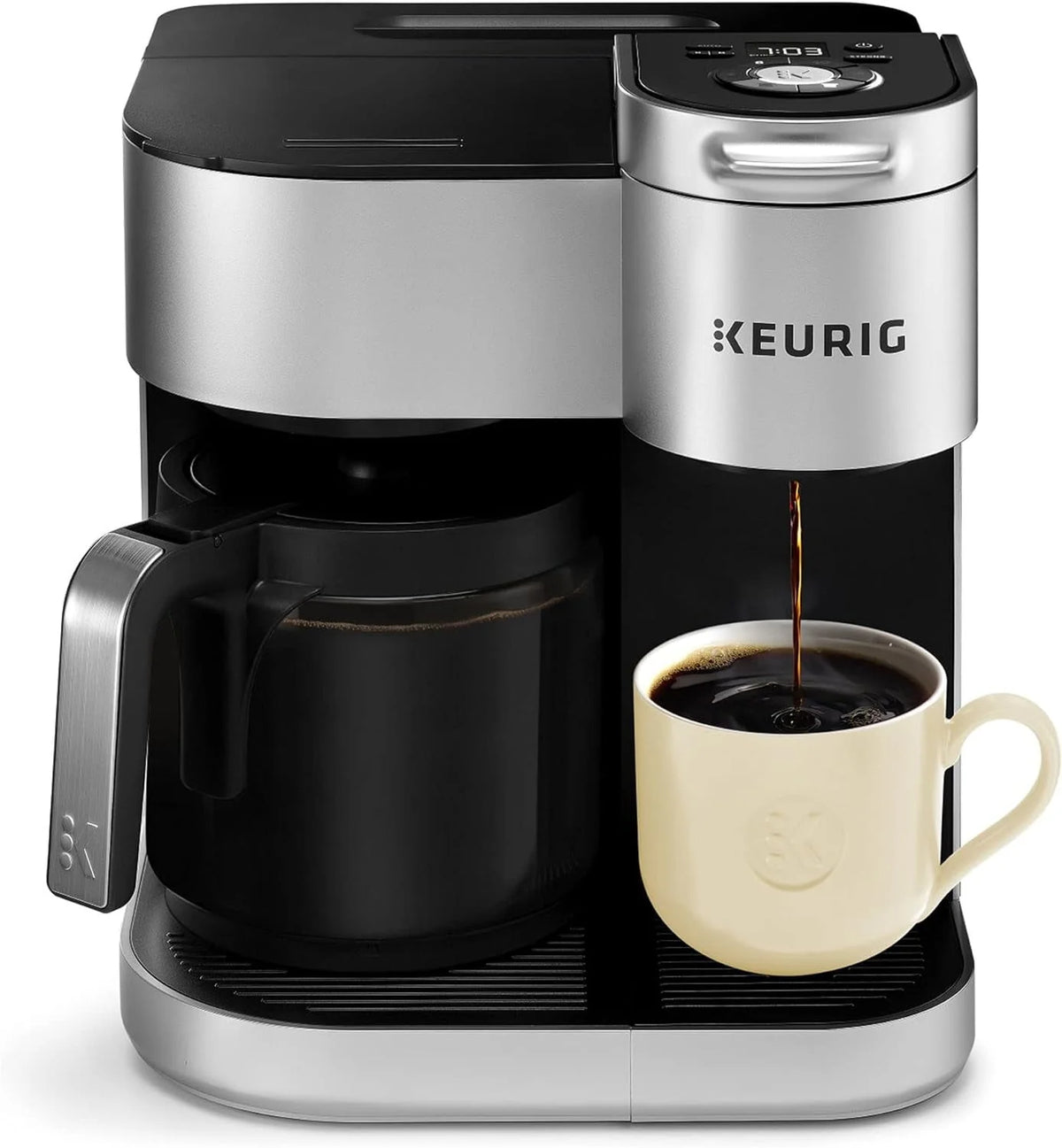 Single Serve K-Cup Pod & Carafe Coffee Maker L563719