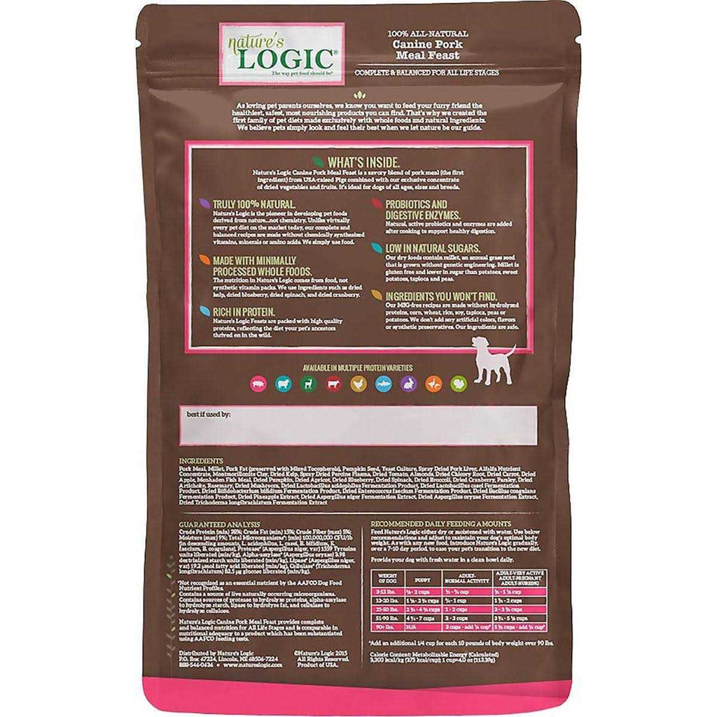 Pork Meal Feast Dry Dog Food W376