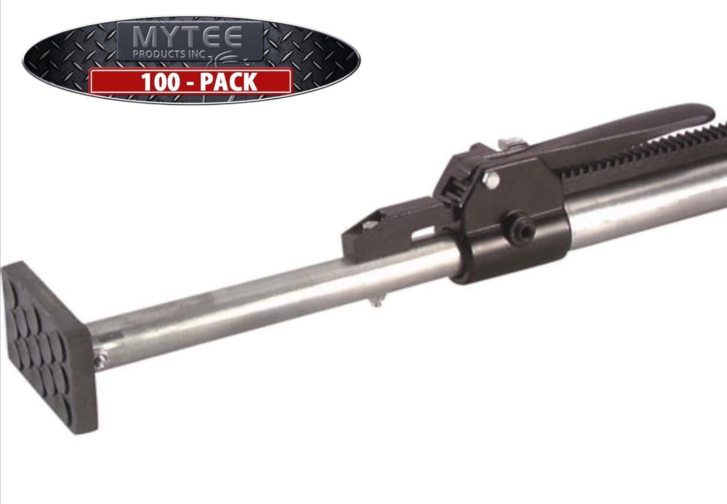 Steel Adjustable Load Lock Bar with 2 - 4 Pads (4 - Pack) Z964