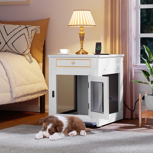 Black Dog Crate Furniture with Cushion Tray R3025