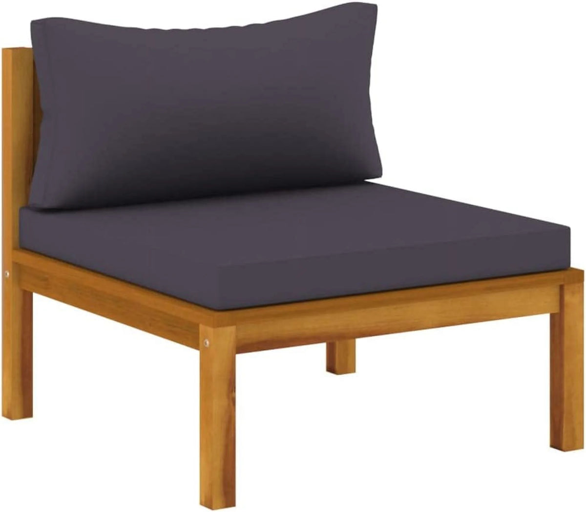 6 Piece Acacia Wood Patio Lounge Set with Cushion L324