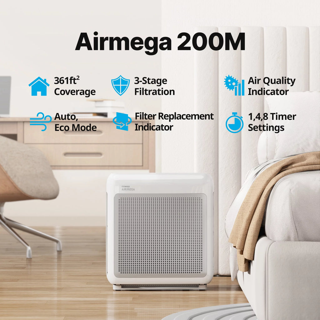 White True HEPA Air Purifier M358