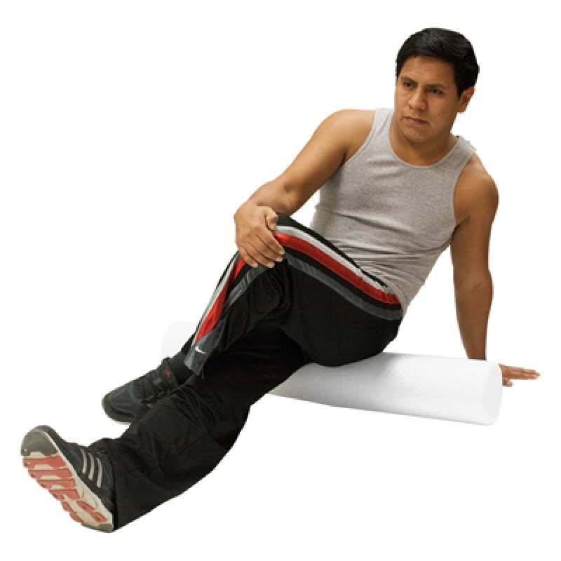White PE Foam Roller Case of 36 F377244