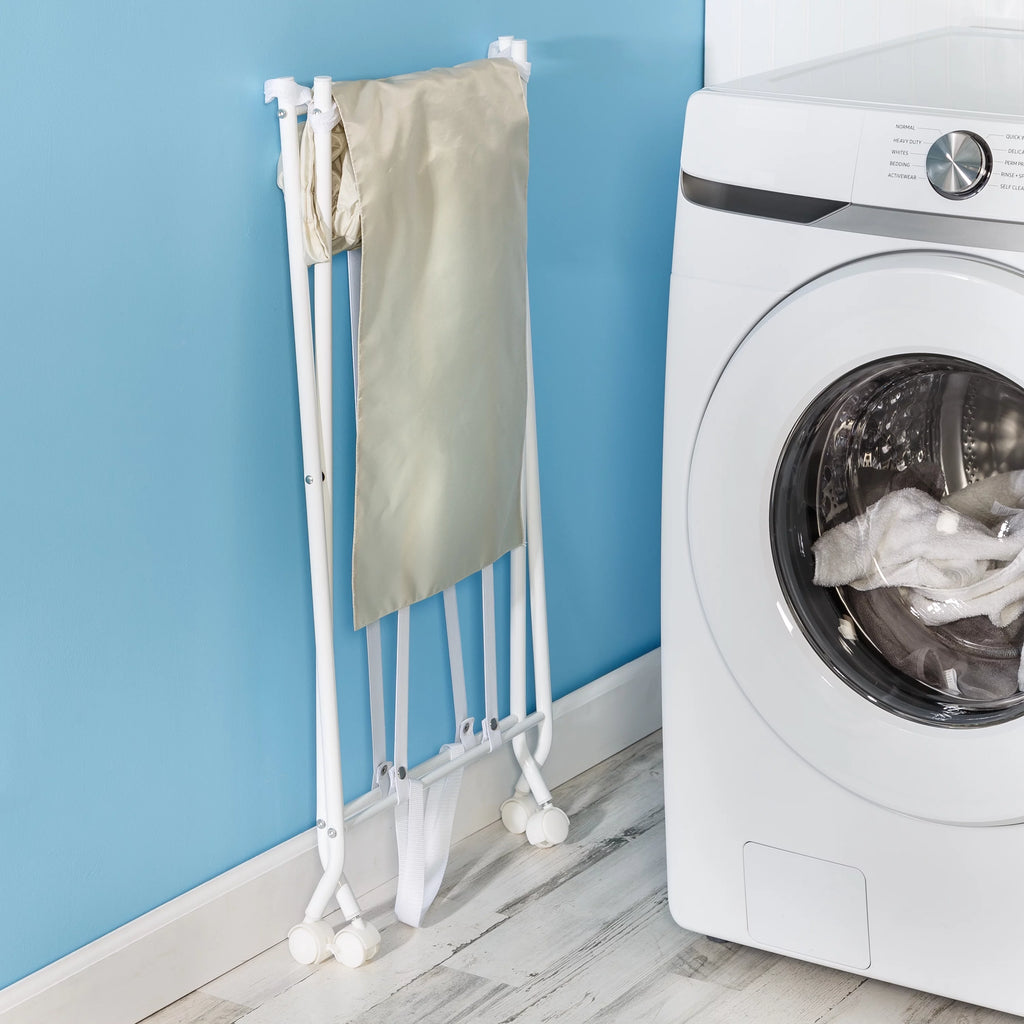 Steel Folding Laundry Hamper with Removable Bag A9639