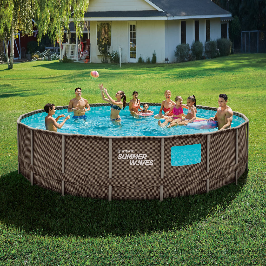 18 ft Round Frame Pool F549