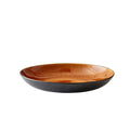 Stoneware Dish 40cm Black Amber Y255
