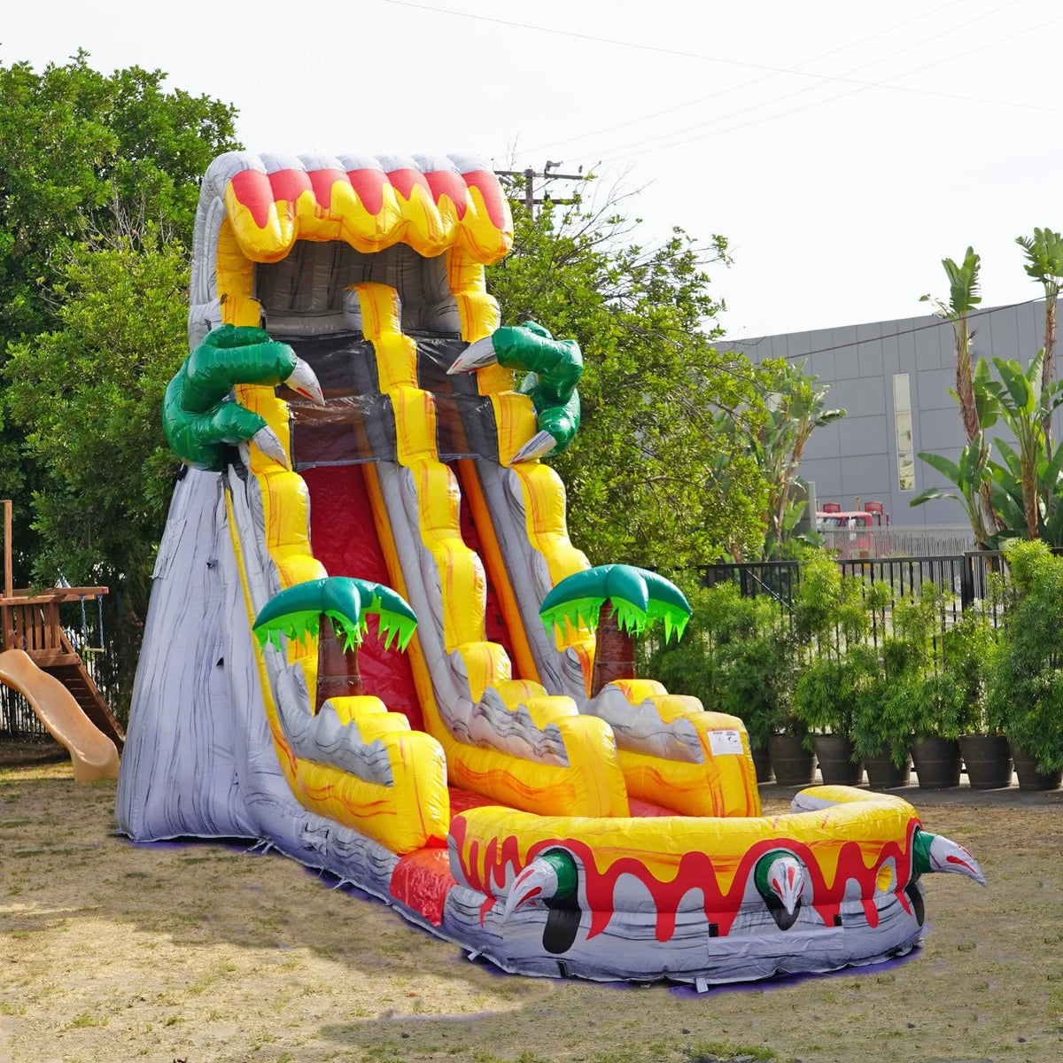 Commercial Grade Water Slide with Pool U4360