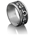 925 Silver Men Wedding Band Ring H685