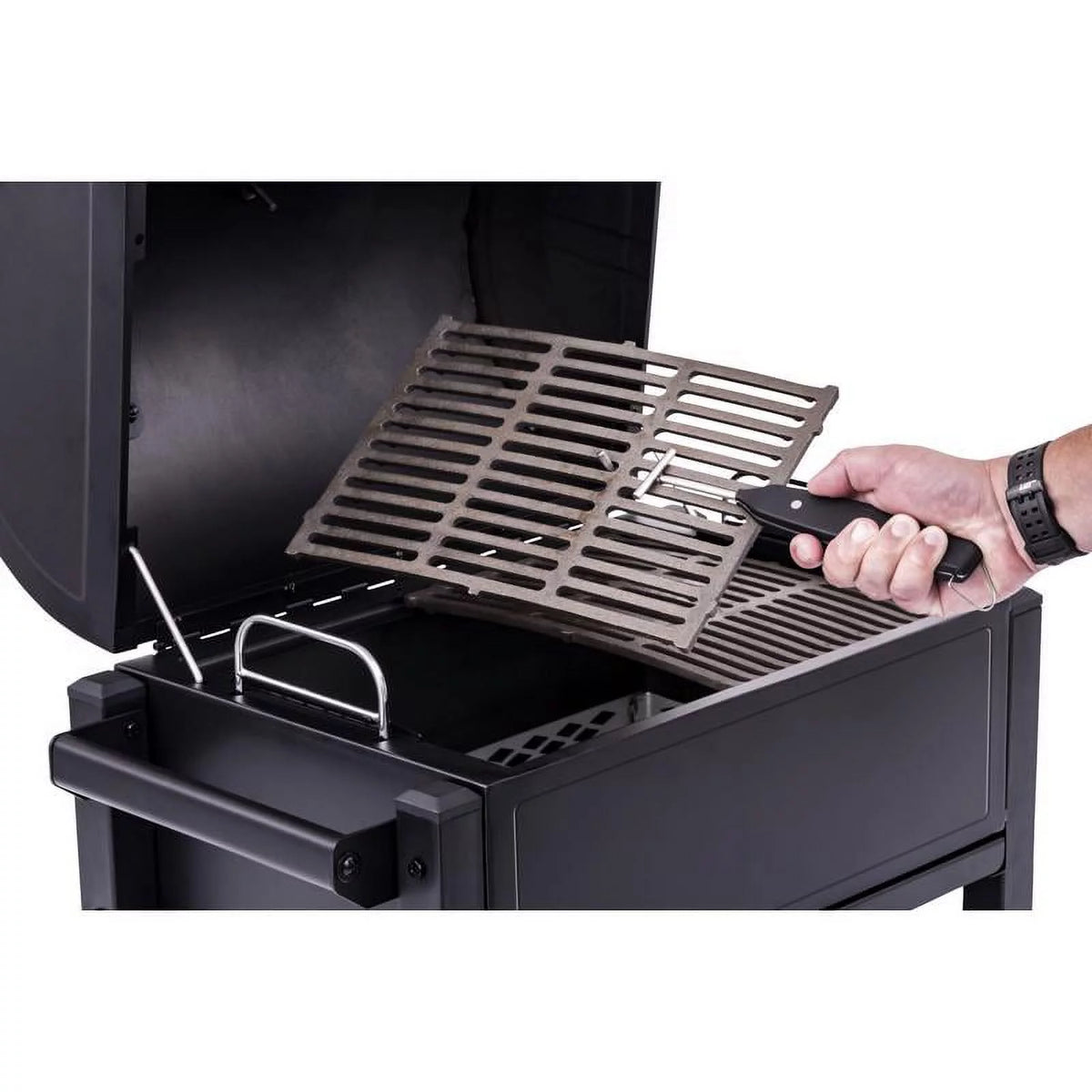 Portable Tabletop Steel Charcoal Grill L9568