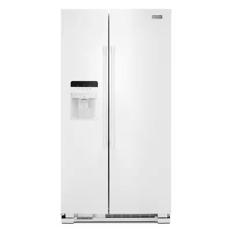 25 cu. ft. Side by Side Refrigerator with Ice and Water Dispenser C62324