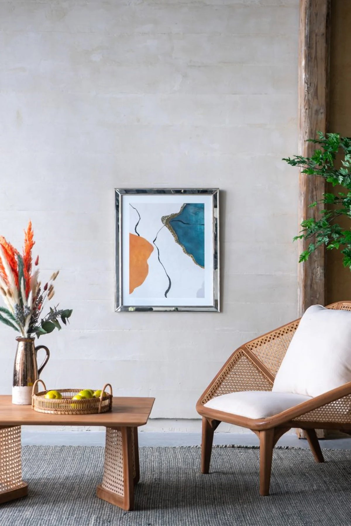 Abstract Framed Wall Arts 22" x 26" 2ct J68662