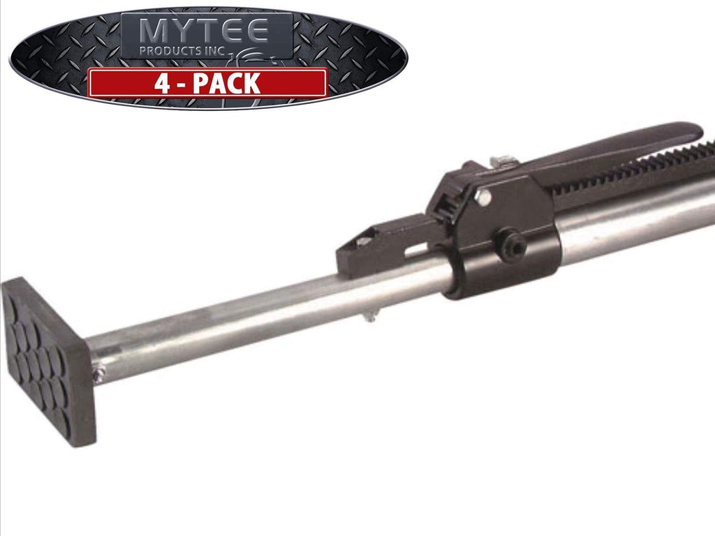 Steel Adjustable Load Lock Bar with 2 - 4 Pads (4 - Pack) Z964