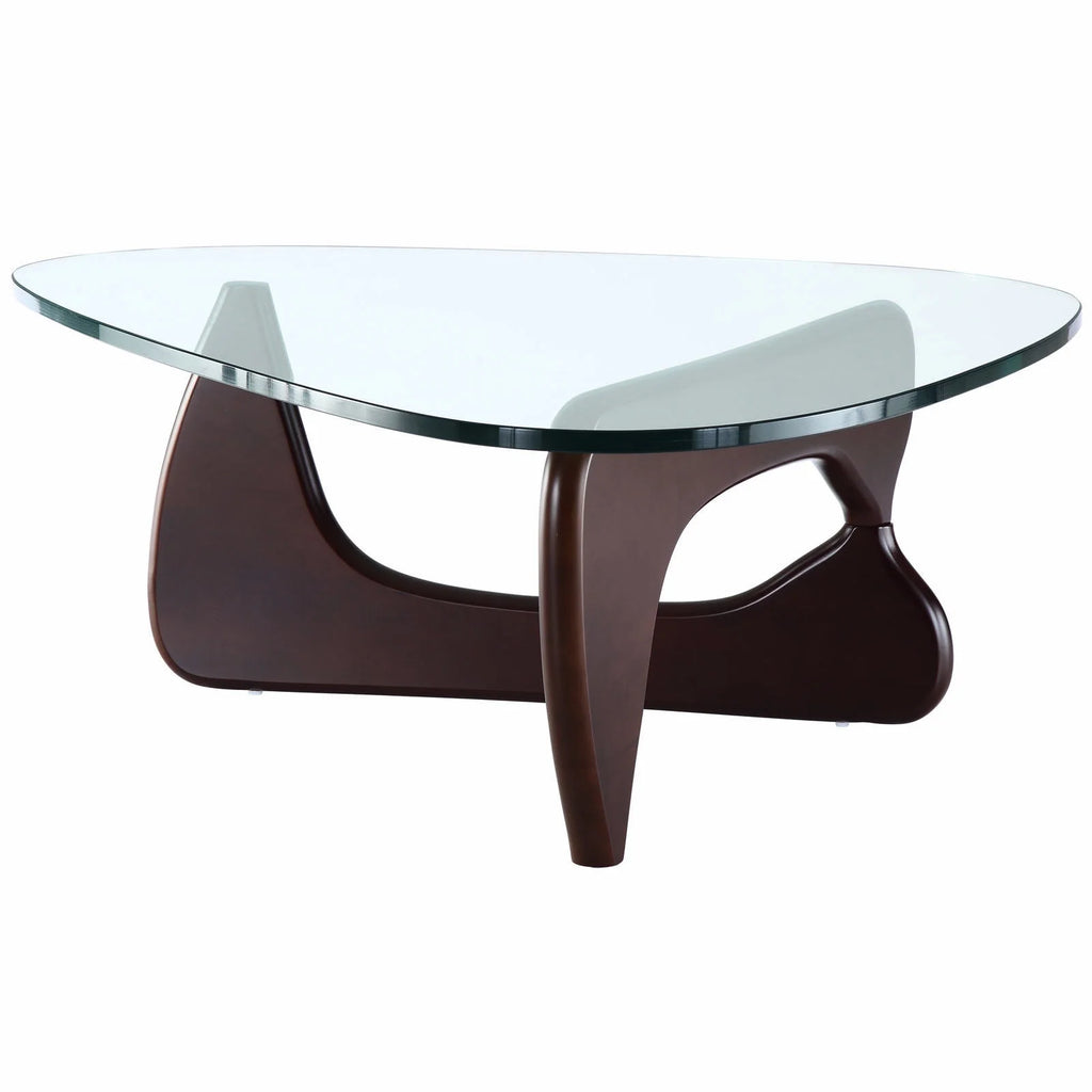 Modern Triangle Glass Top Coffee Table I6066