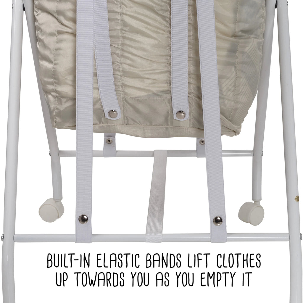 Steel Folding Laundry Hamper with Removable Bag A9639