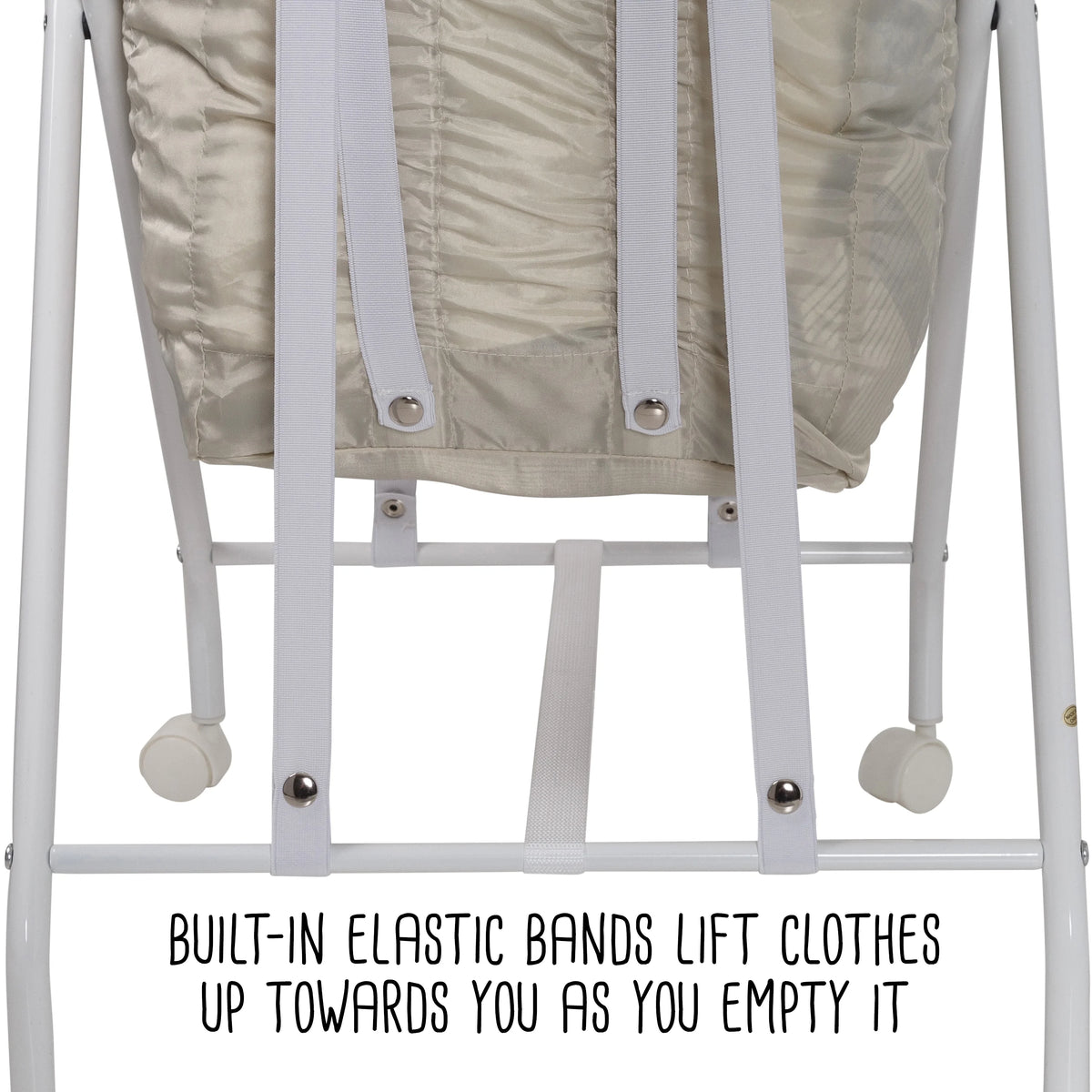 Steel Folding Laundry Hamper with Removable Bag A9639