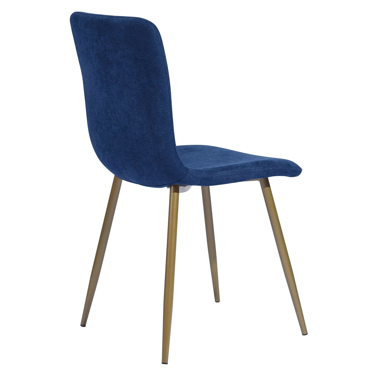 Navy Blue Velvet Dining Chairs Set of 4 L81220