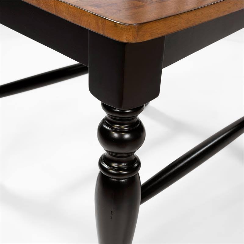 Antique Oak Dining Chair Set of 2 D5381