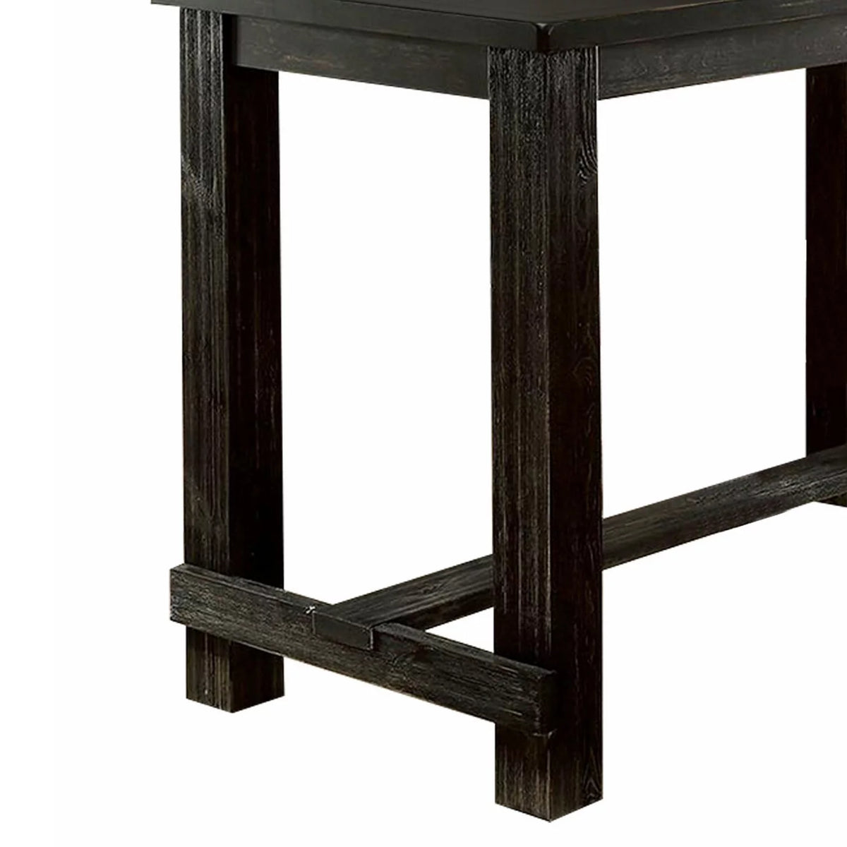 72 Inches Rectangular Dining Table with Block Legs E867315