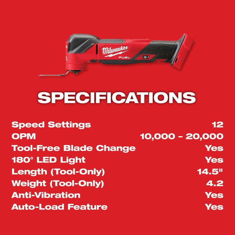 18V Cordless Brushless Oscillating Multi-Tool Kit V71046