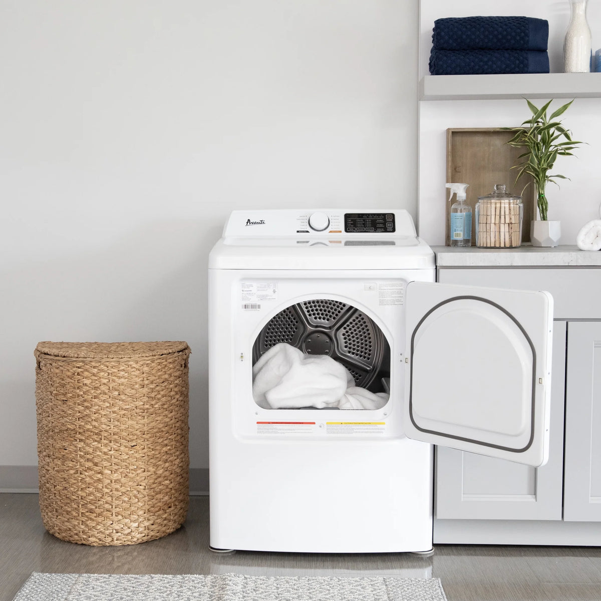 Front Load Electric Clothes Dryer 7.0 Cu. ft. White M115