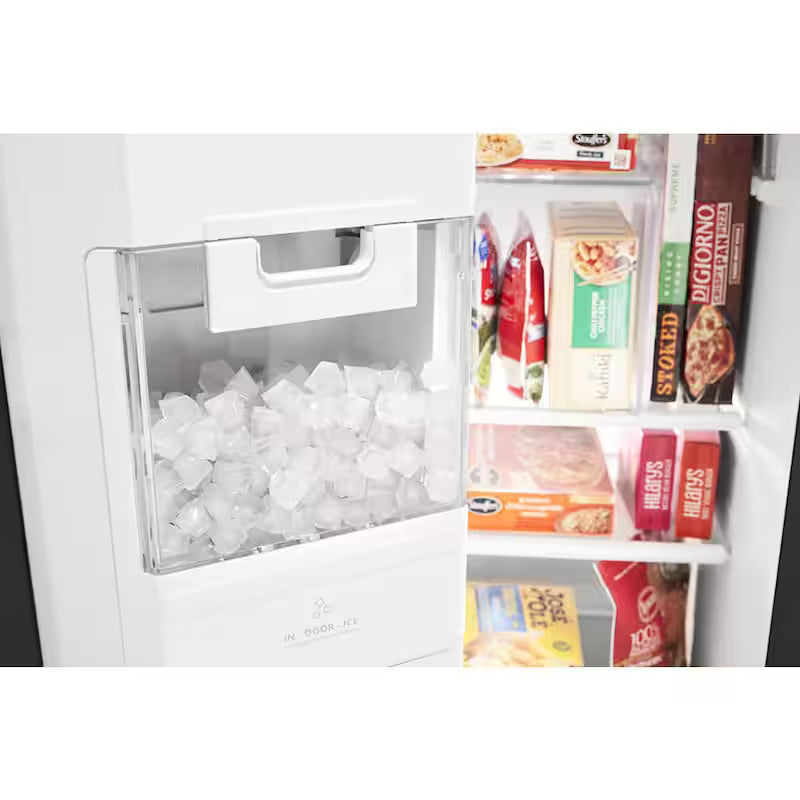 25 cu. ft. Side by Side Refrigerator with Ice and Water Dispenser C62324