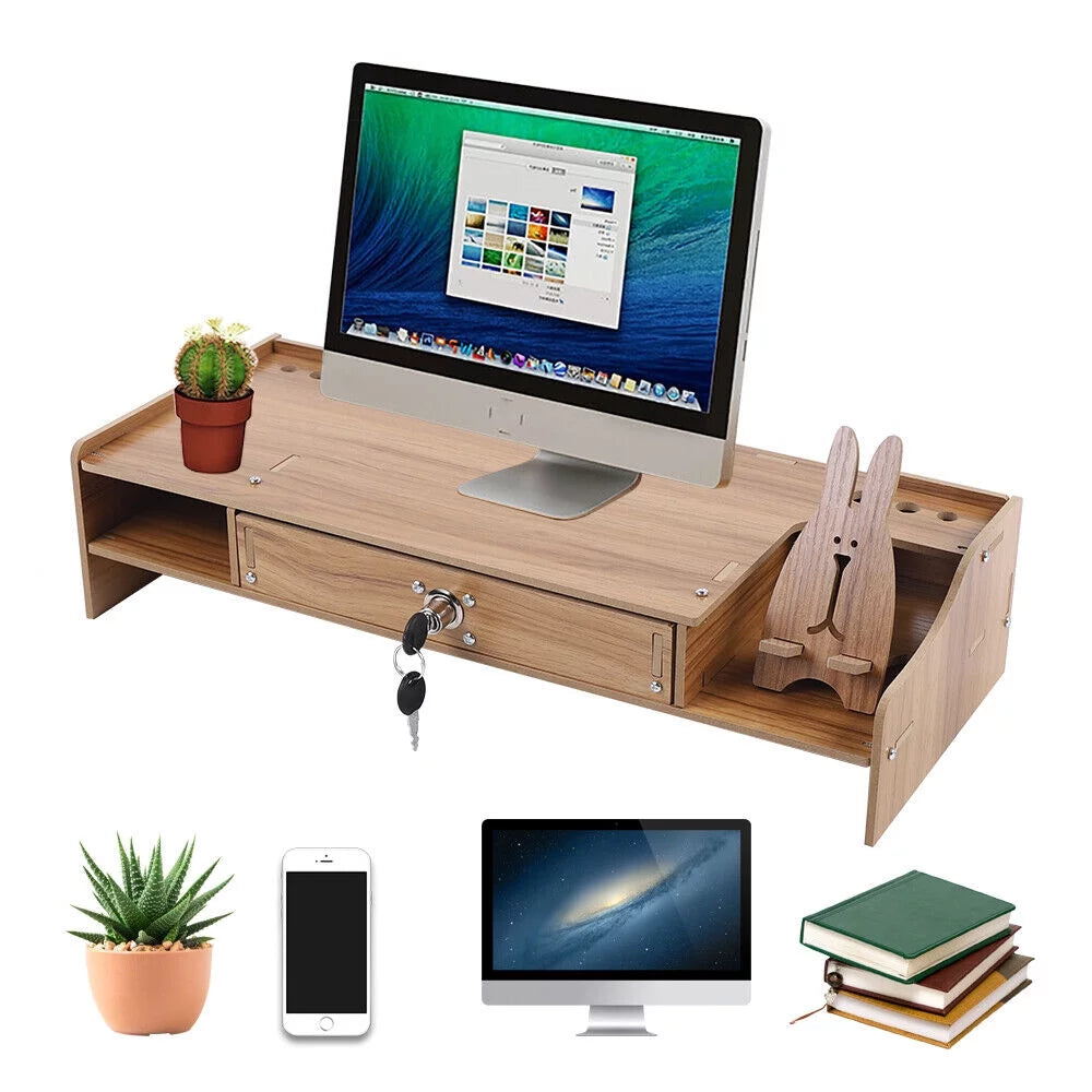 Monitor Riser Stand Desk Organizer C267