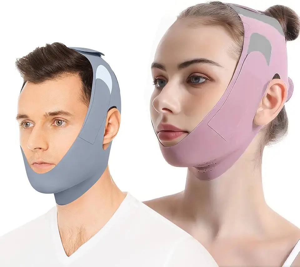 Adjustable Breathable Reusable Anti Snore Chin Strap S9427