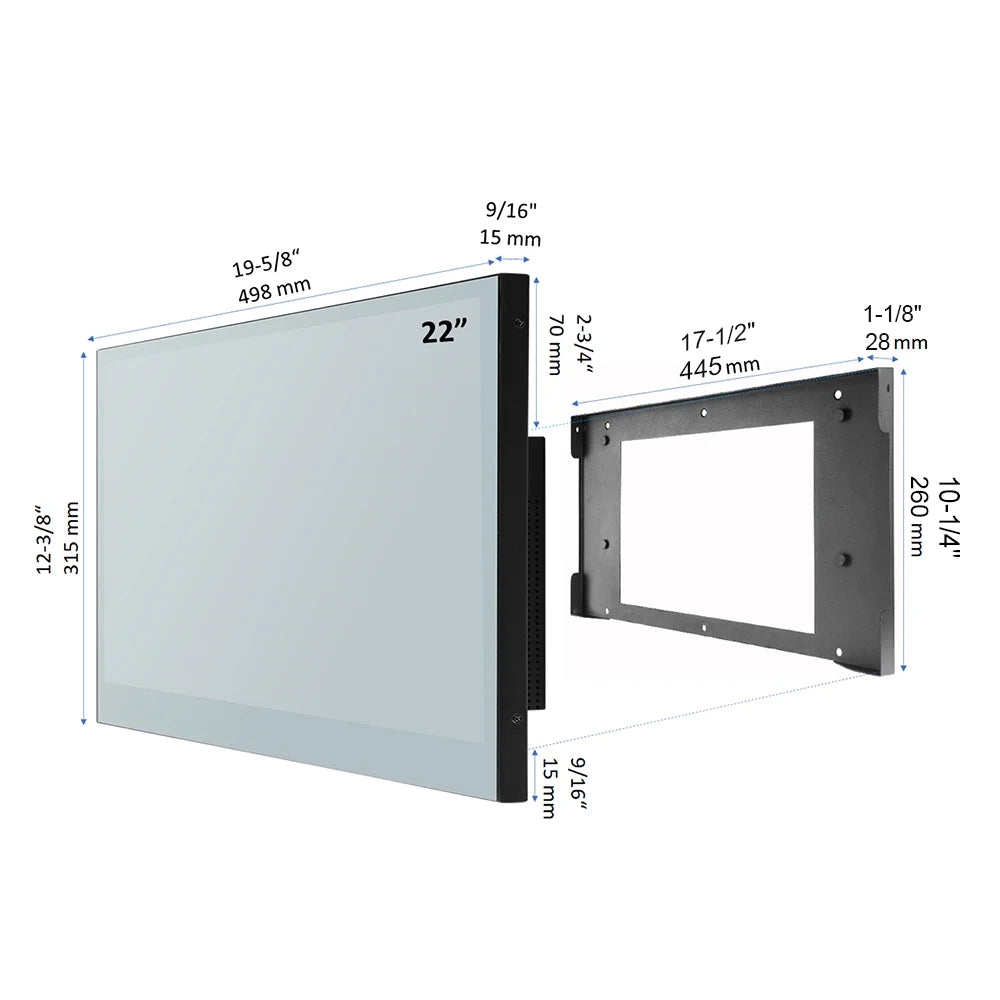 27 inches Wifi Waterproof LED Bathroom Television L82477