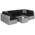 7 Piece Modular Outdoor Wicker Sectional Sofa R81825