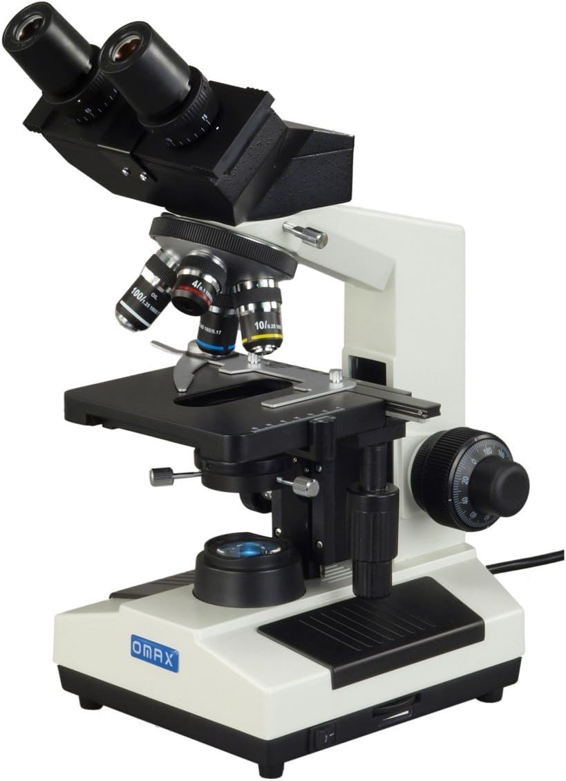 Binocular Compound Biological Microscope with LED Light V35372