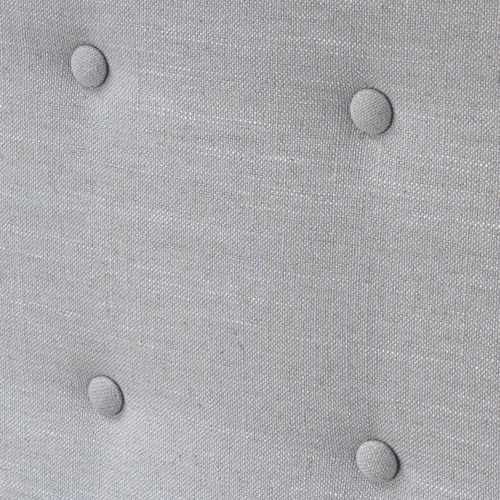 Light Grey Fabric Full/ Queen Headboard T115