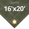 Olive Drab Canvas Tarps Z2971