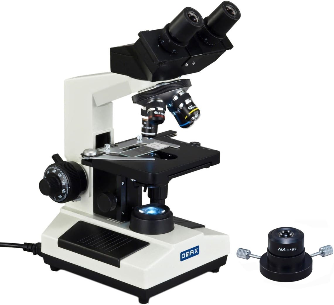 Binocular Compound Biological Microscope with LED Light V35372